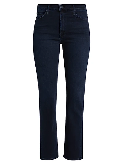 The Mid-Rise Dazzler Ankle Jeans