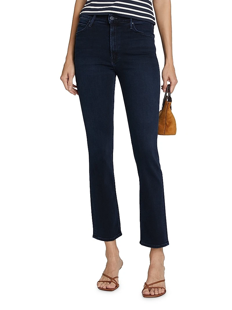 The Mid-Rise Dazzler Ankle Jeans