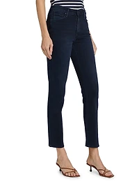 The Mid-Rise Dazzler Ankle Jeans