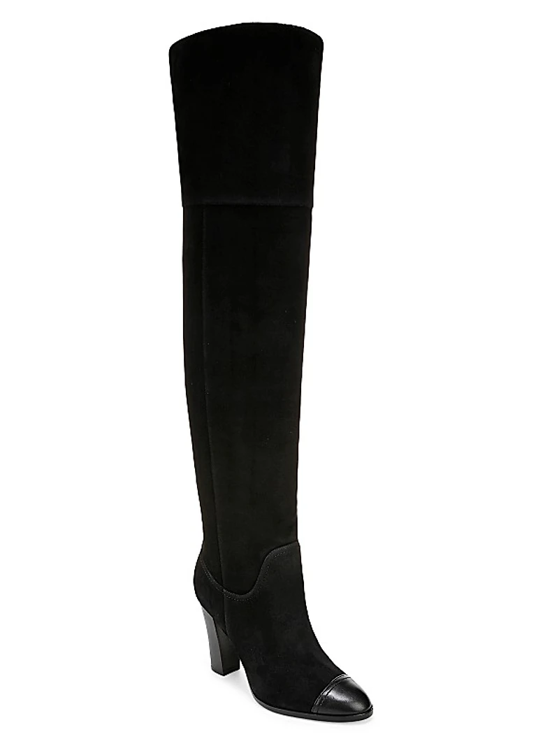 Conrad Suede Over-The-Knee Boots