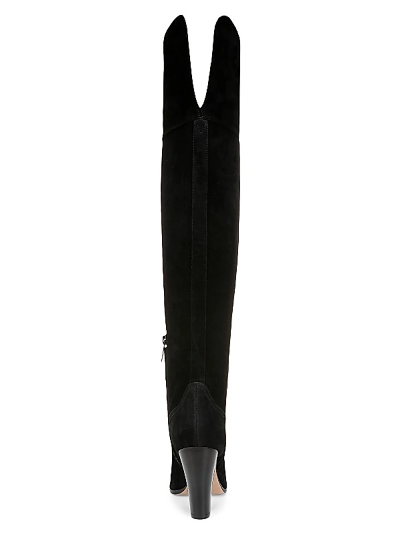Conrad Suede Over-The-Knee Boots