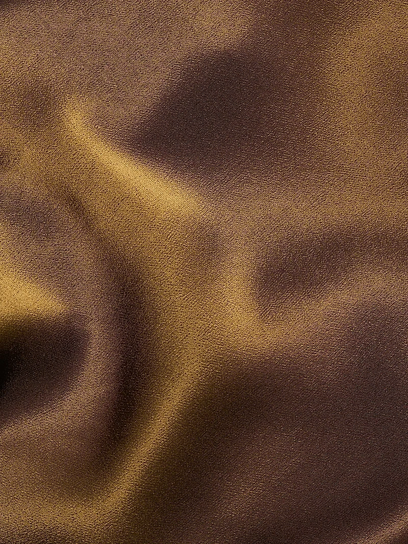 Check Satin Blouse
