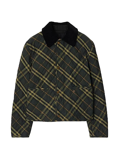 Check Cotton Jacket