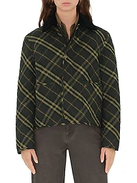 Check Cotton Jacket