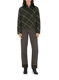 Check Cotton Jacket