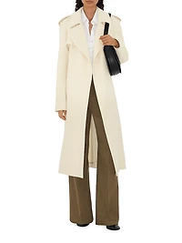 Cashmere Belted Wrap Coat