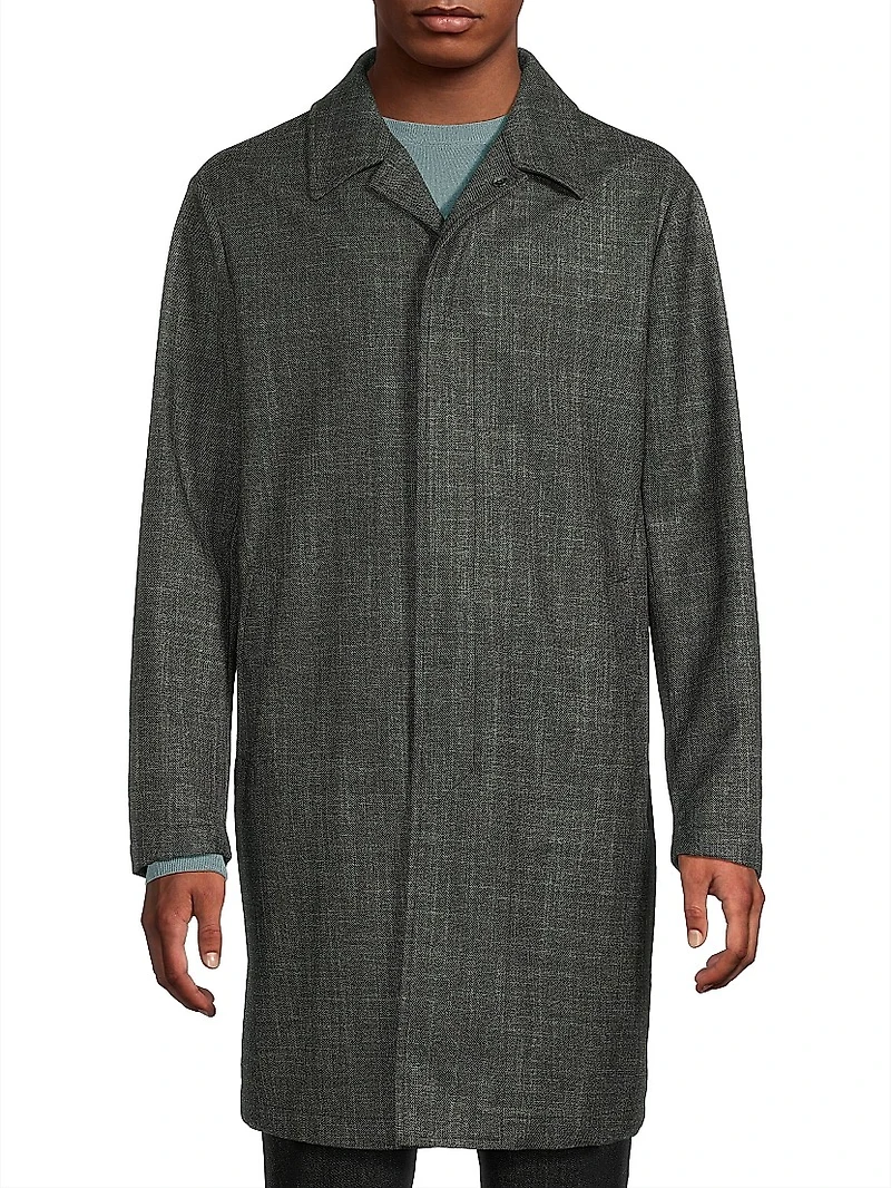 90th Anniversary Wool-Blend Car Coat