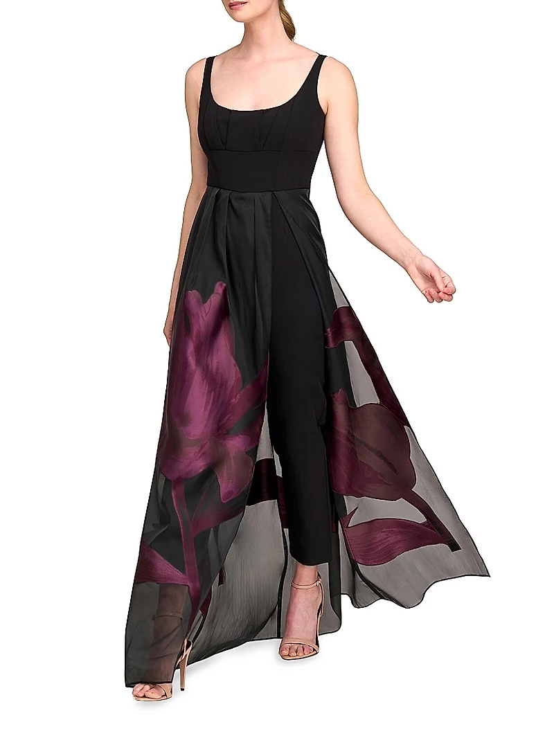 Maeve Floral Walk-Thru Jumpsuit