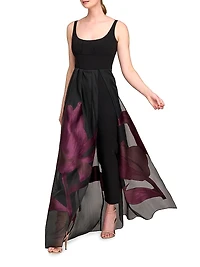 Maeve Floral Walk-Thru Jumpsuit