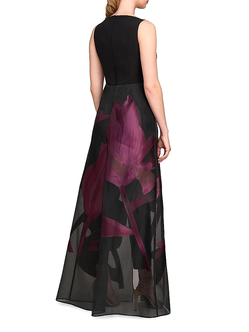 Maeve Floral Walk-Thru Jumpsuit