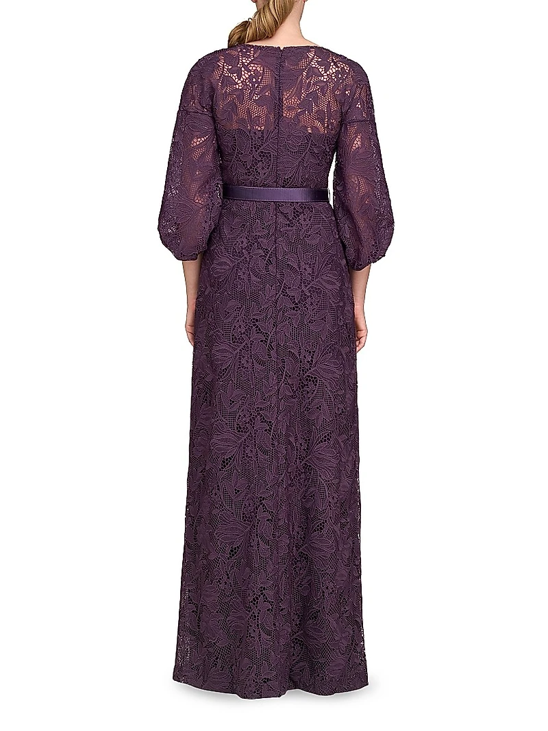 Delaney Lace A-Line Gown