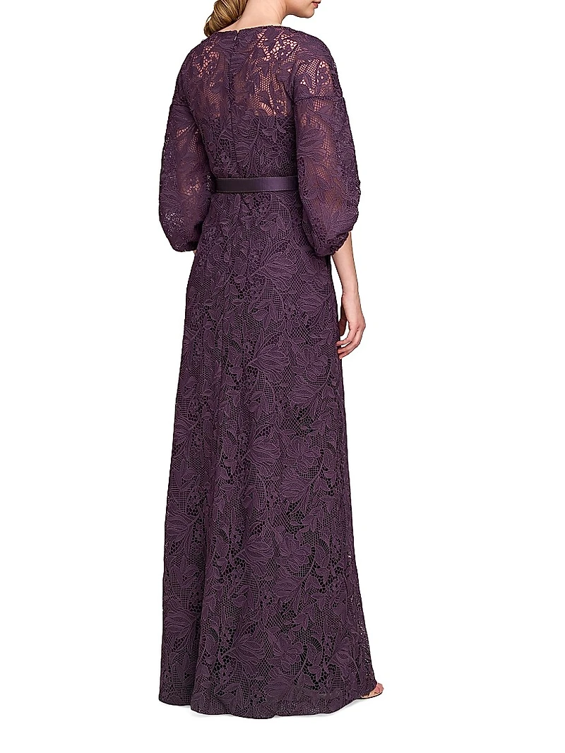 Delaney Lace A-Line Gown