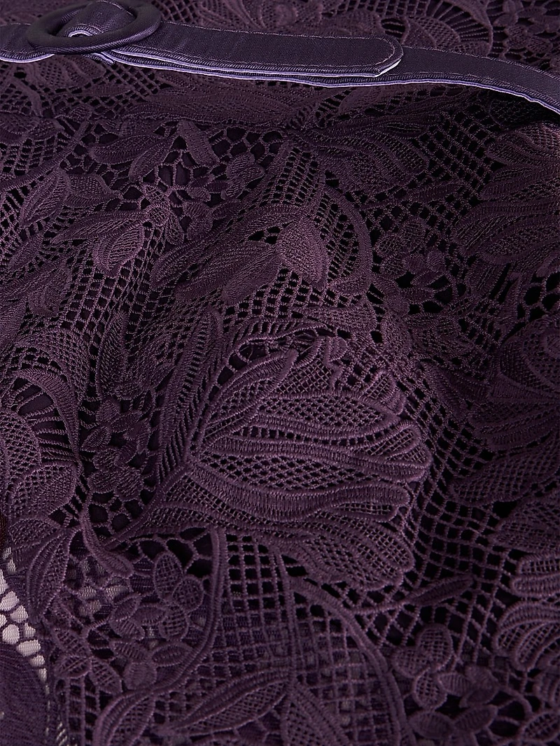 Delaney Lace A-Line Gown