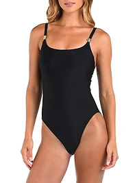 Solids Remi Scoopneck One-Piece Swimsuit
