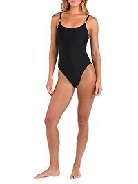 Solids Remi Scoopneck One-Piece Swimsuit
