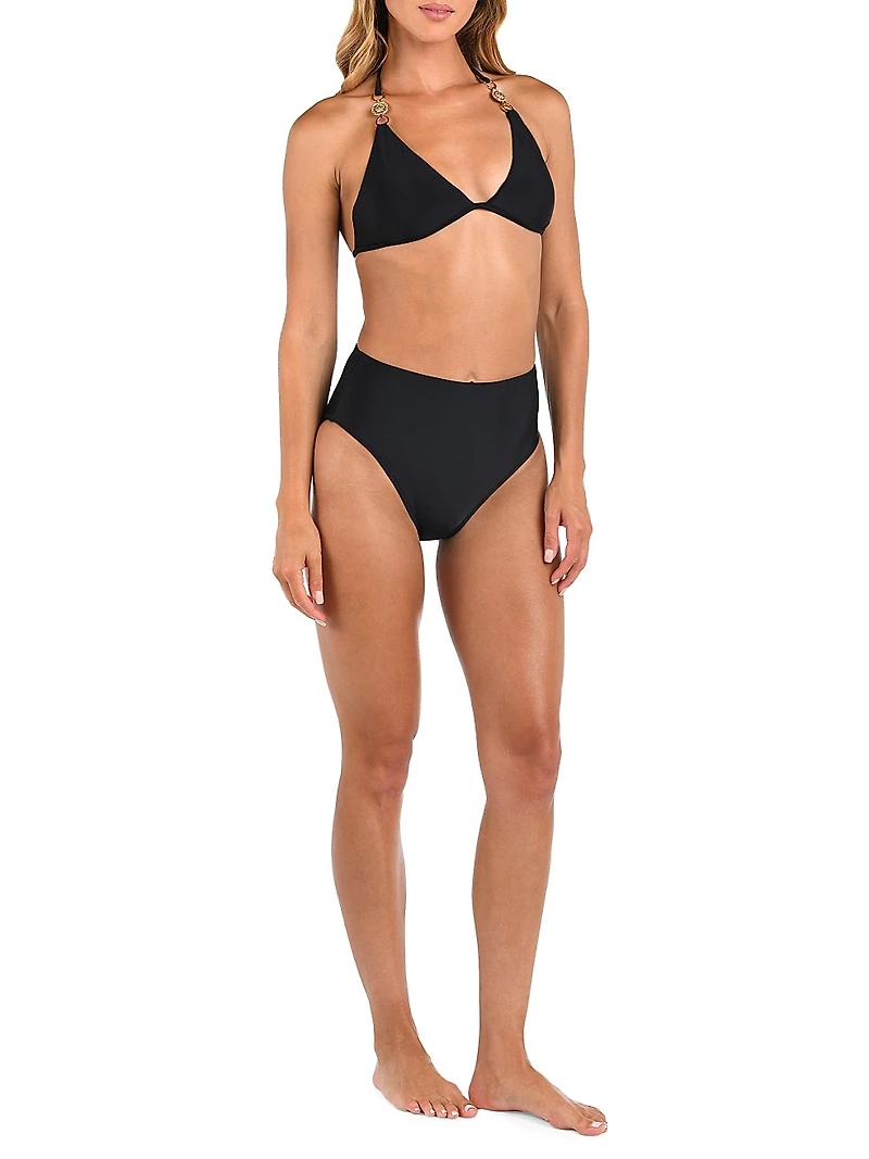 Solids Annabelle Triangle Bikini Top