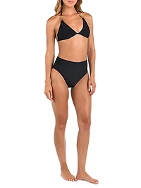 Solids Annabelle Triangle Bikini Top