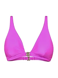 Shimmer Solids Lexie Triangle Bikini Top