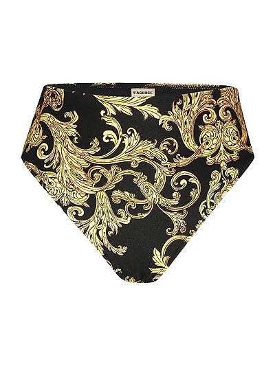 Baroque Vanessa High-Waisted Bikini Bottom