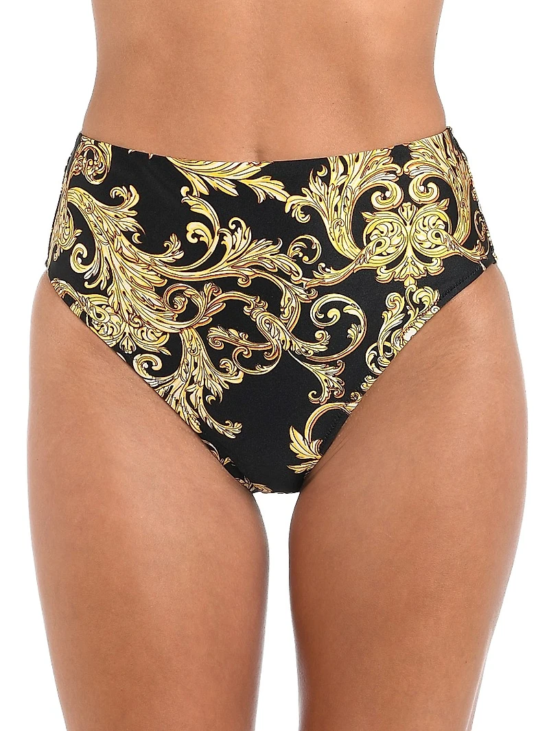 Baroque Vanessa High-Waisted Bikini Bottom