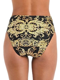 Baroque Vanessa High-Waisted Bikini Bottom