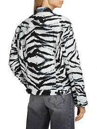 Snow Tiger Denim Jacket