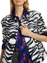 Snow Tiger Denim Jacket