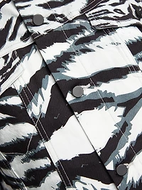 Snow Tiger Denim Jacket