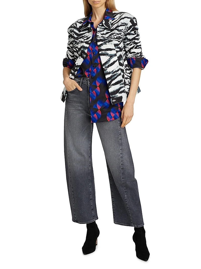 Snow Tiger Denim Jacket