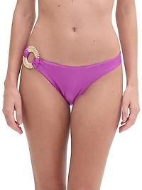 Groovy Embellished Bikini Bottom