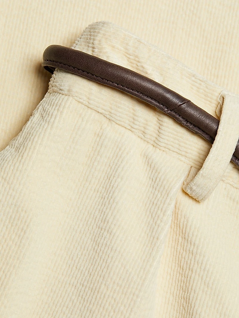 Carine Corduroy Midi-Skirt