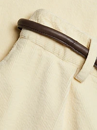 Carine Corduroy Midi-Skirt