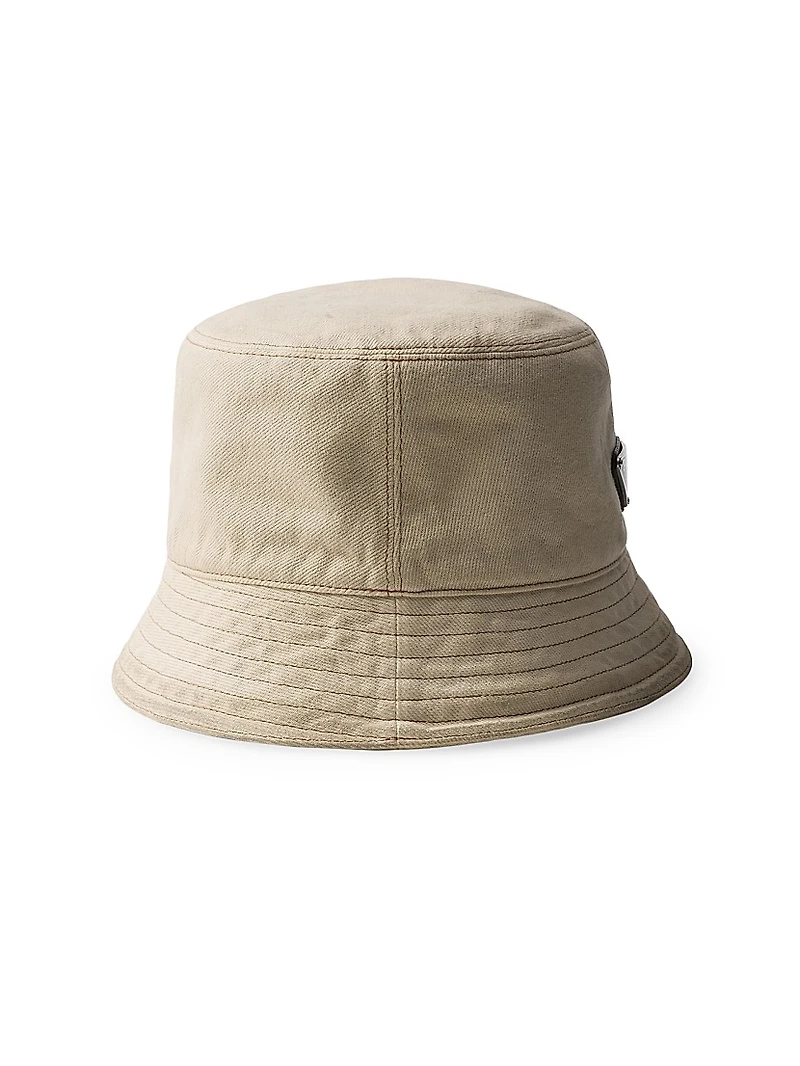 Worn Bull-Denim Bucket Hat