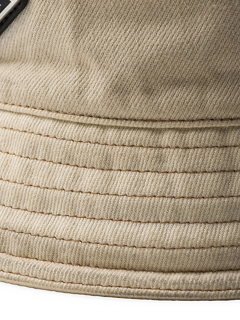 Worn Bull-Denim Bucket Hat