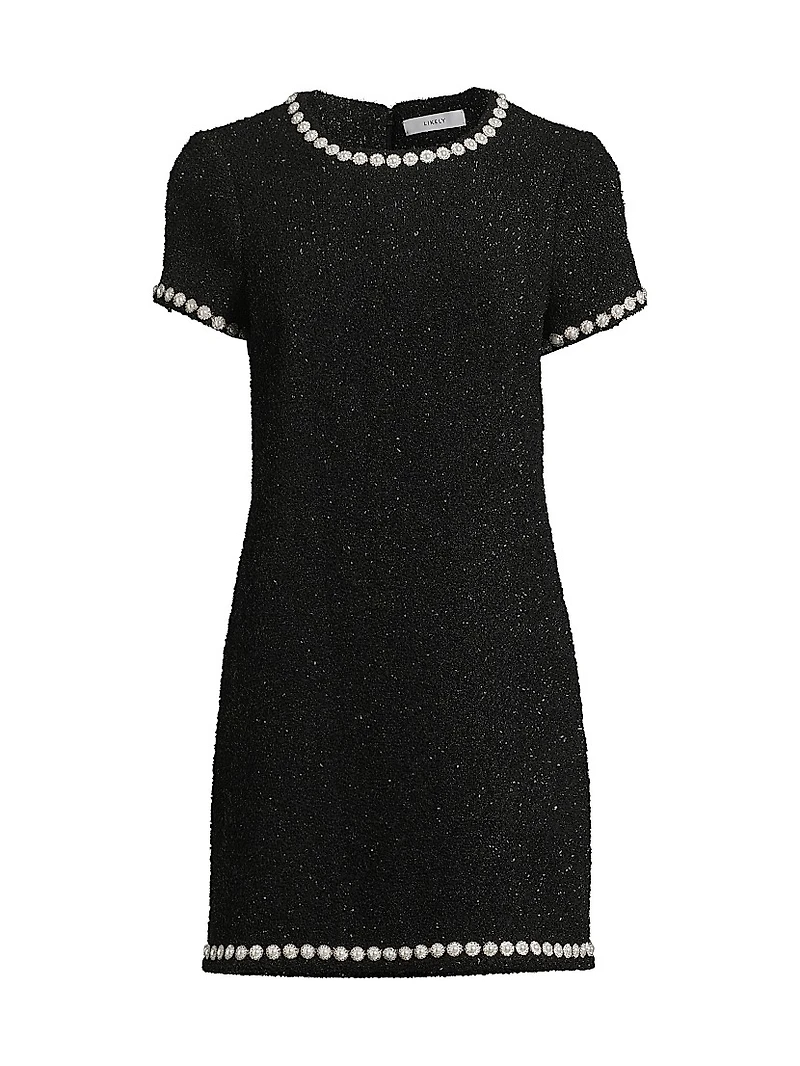 Scottie Embellished Shift Dress