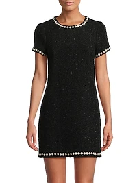 Scottie Embellished Shift Dress