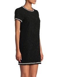 Scottie Embellished Shift Dress