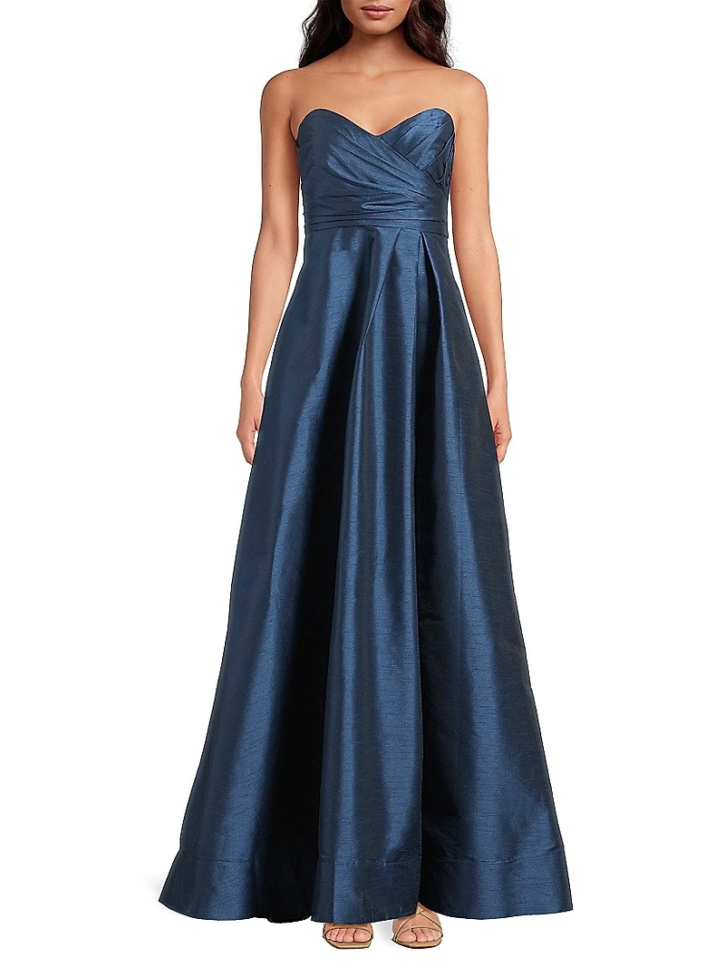 Kayla Strapless Gown