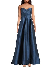 Kayla Strapless Gown