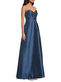 Kayla Strapless Gown