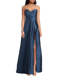 Kayla Strapless Gown