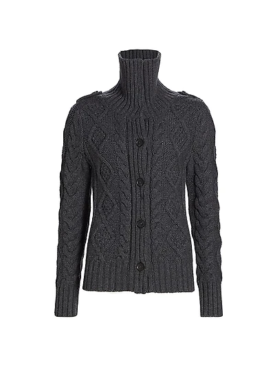 Allegra Wool & Cashmere Cardigan