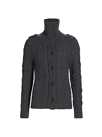 Allegra Wool & Cashmere Cardigan