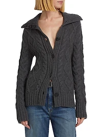 Allegra Wool & Cashmere Cardigan