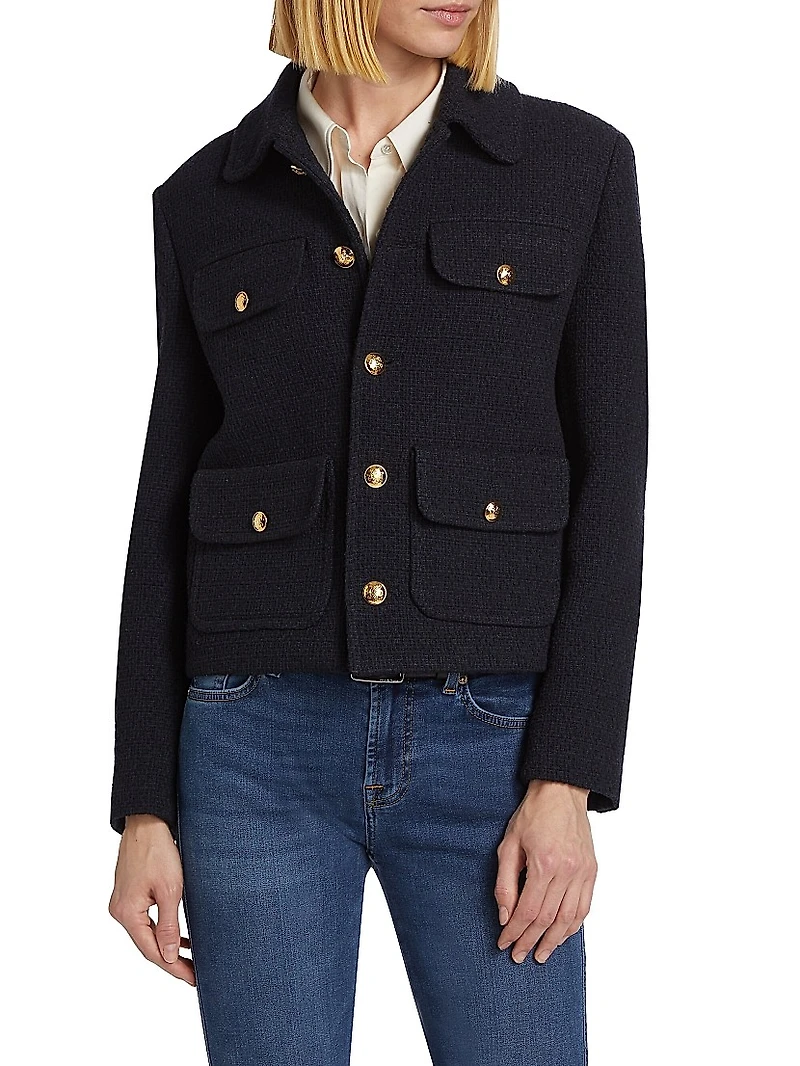 Paola Cotton-Blend Jacket
