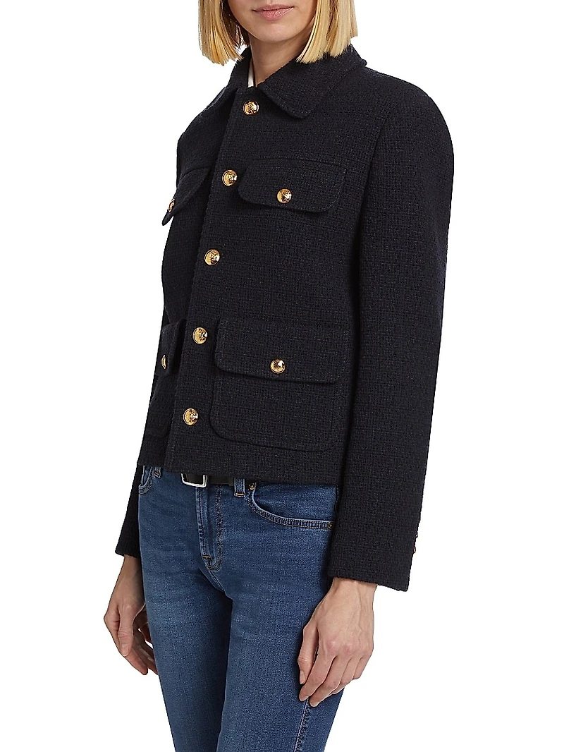 Paola Cotton-Blend Jacket