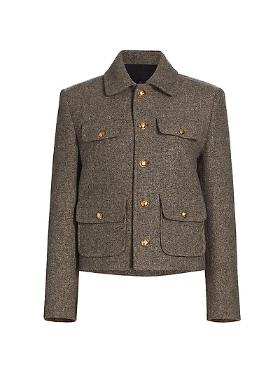 Paola Wool-Blend Jacket
