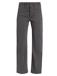 Tibault Stretch-Cotton Pants