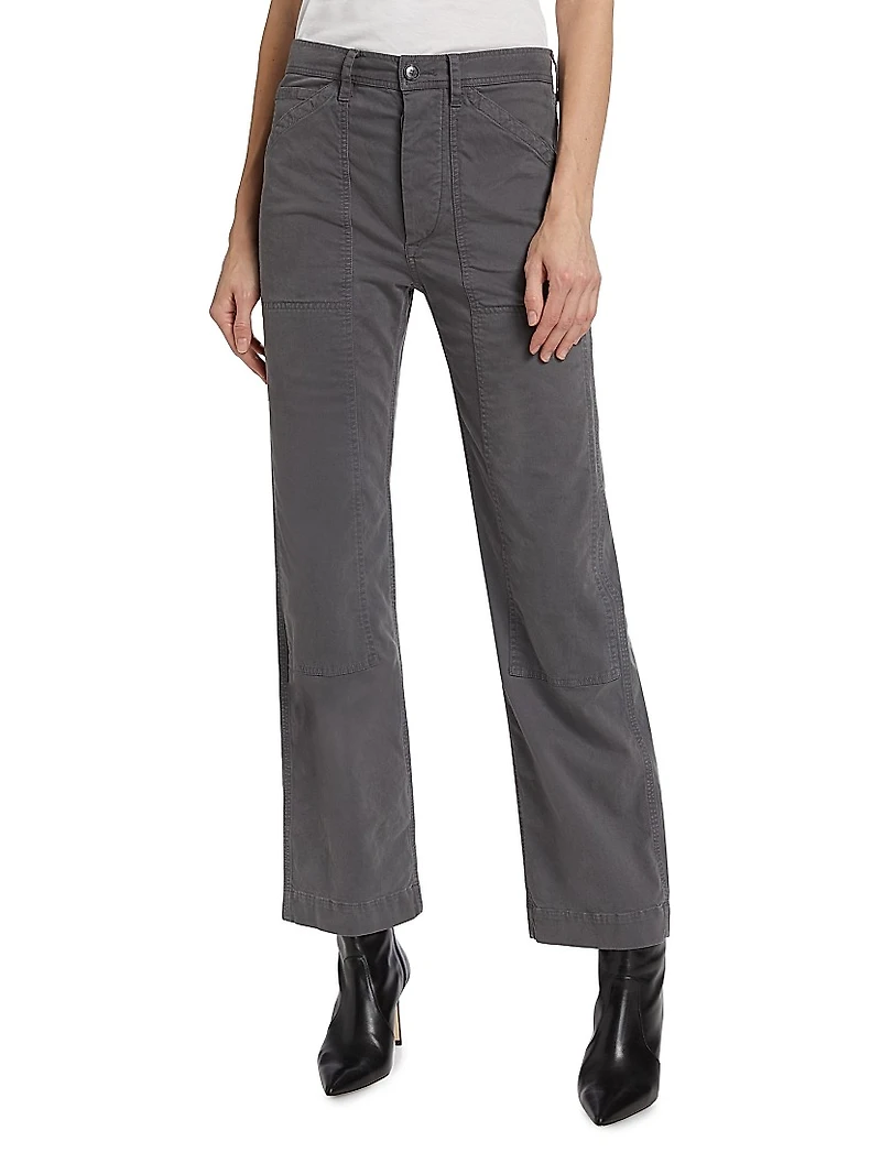 Tibault Stretch-Cotton Pants