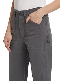 Tibault Stretch-Cotton Pants